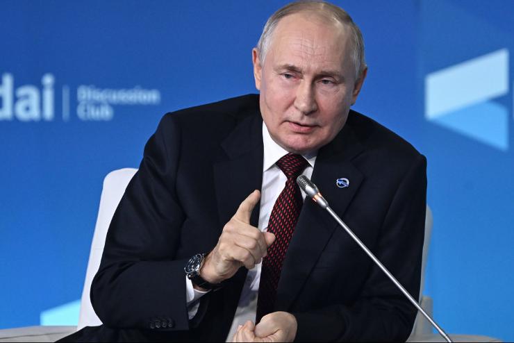 Putyin: Ukrajnának nincs jövője